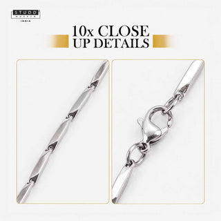 Silver Rice Chain 3MM