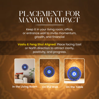 Studd Muffyn Nazar Suraksha Obsidian Plate