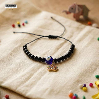 Nazaria Crown Pendant Kids Rakhi