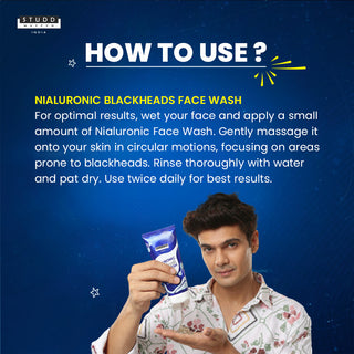 Nialuronic Blackheads Face Wash