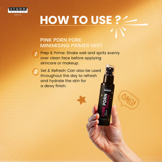 Pink PDRN Pore Minimising Primer Mist