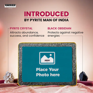 Personalised Richie Rich Crystal Photo Frame [Rectangle Shape]