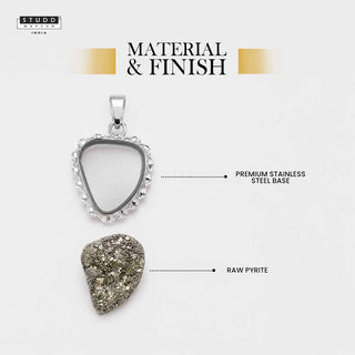 Peru Pyrite Pendant with Chain