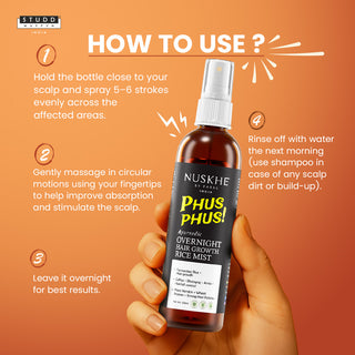 Ayurvedic Phus Phus Rice Hair Mist