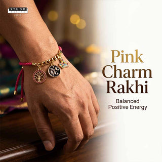 Pink Charm Rakhi