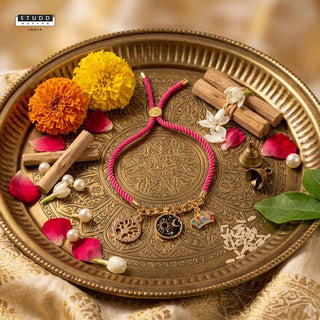 Pink Charm Rakhi