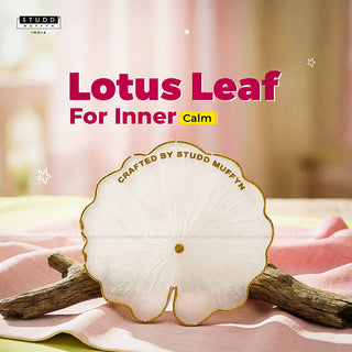 Pure Lotus Leaf Harmony Selenite Coaster