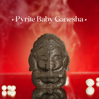 Pyrite Baby Ganesha