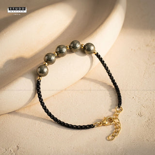 Pyrite Boxer Bracelet