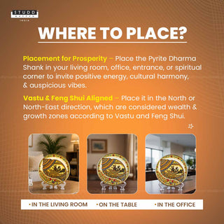 Pyrite Dharma Shank | Madhubani Art Frame