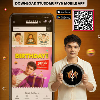 Pyrite Shankh Surya Tilak Plate [Round Plate]