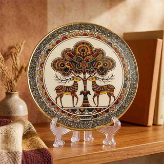 Pyrite Tree of Life | Gond Art Frame
