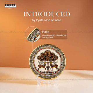 Pyrite Tree of Life | Gond Art Frame
