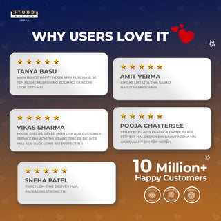 Pyrite–Lapis Peacock Frame [ Capsule Shape ]