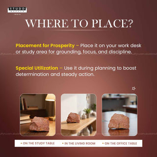 Raw Red Jasper Geode