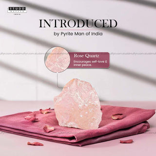 Raw Rose Quartz Geode