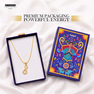 Revival Venom Loop Pendant – 24K Gold Tone Plated [With Chain]
