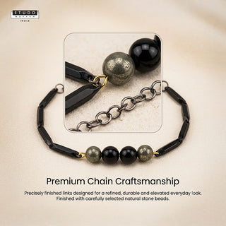 Riche Rich Black Rice Bracelet