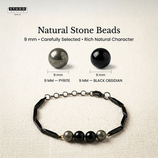 Riche Rich Black Rice Bracelet