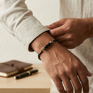 Riche Rich Black Rice Bracelet