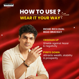 Richie Rich Dual Bead Bracelet