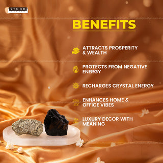 Richie Rich Geode Combo With Selenite Plate