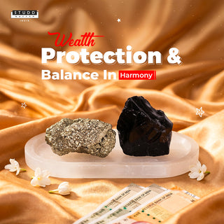 Richie Rich Geode Combo With Selenite Plate