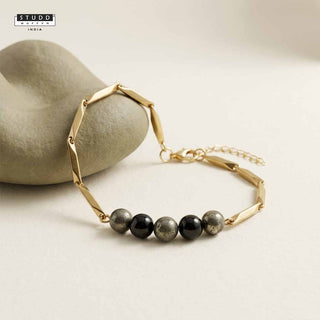 Richie Rich Rice 24K Gold-Toned Chain Bracelet