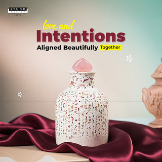 Rose Quartz Wish In The Bottle