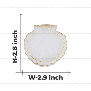 Sacred Sea Shell Harmony Selenite Coaster