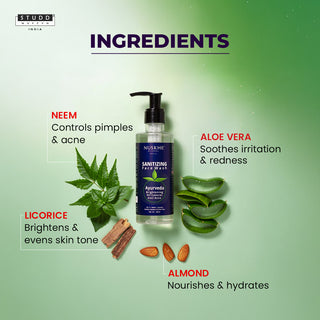 Sanitizing Face Wash