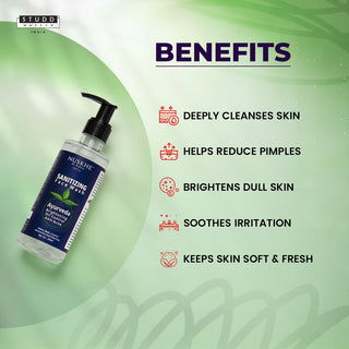 Sanitizing Face Wash