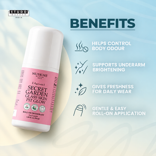 Secret Garden Glass Skin Pit Glow Roll-On Deo