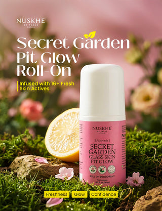 Secret Garden Glass Skin Pit Glow Roll-On Deo