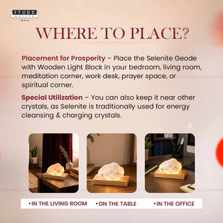 Selenite Manifestation Lamp