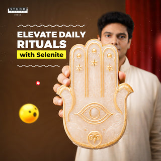 Selenite Incense/Agarbatti Holder