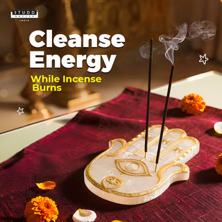 Selenite Incense/Agarbatti Holder