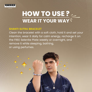 Shanti Sutra Bracelet