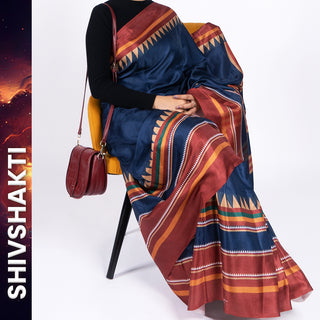 Shiv Shakti- Pashmina Silk