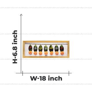 Shubh Laabh Toran Sleek Frame