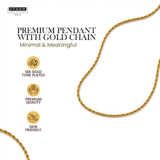 Signature Gold-Toned Rope Chain (2mm)