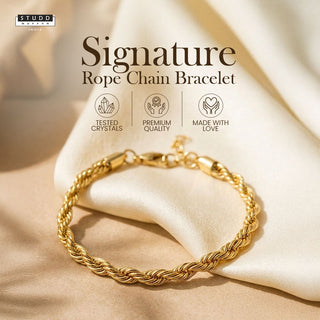Signature Rope Chain Bracelet