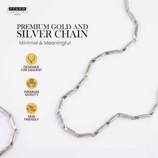Silver Rice Chain 3MM