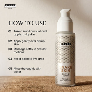 Snake Enzyme Scrub