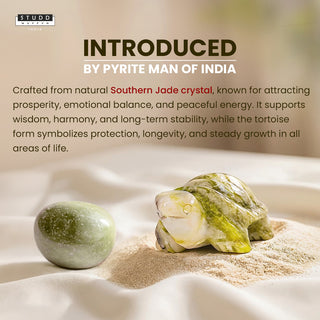 Southern Jade Crystal Tortoise | Miniature Series