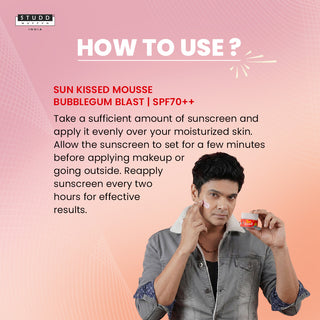 Sun Kissed Mousse | Bubblegum Blast | SPF70++