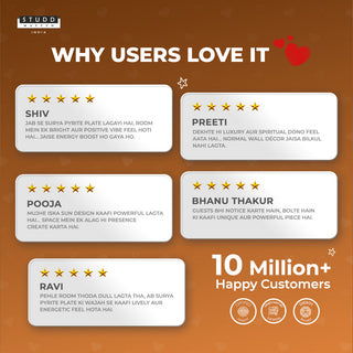 Surya Pyrite Plate by Studd Muffyn [Rectangle Shape]