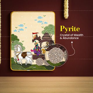 The Chariot of Dharma Pyrite Plate