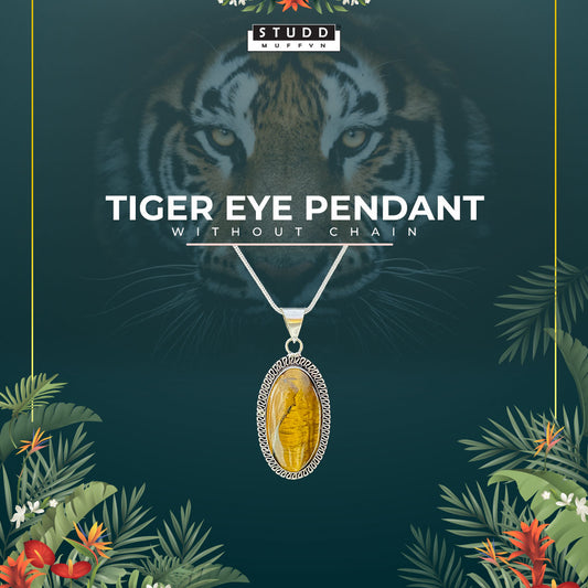 Tiger's Eye Crystal Pendant (without chain)