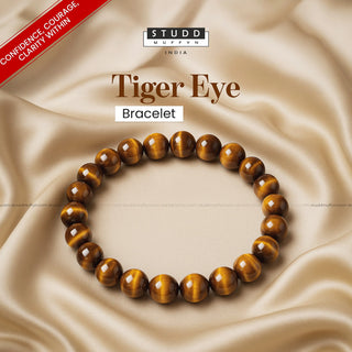 TIGER EYE AND KARUNGALI BRACELET